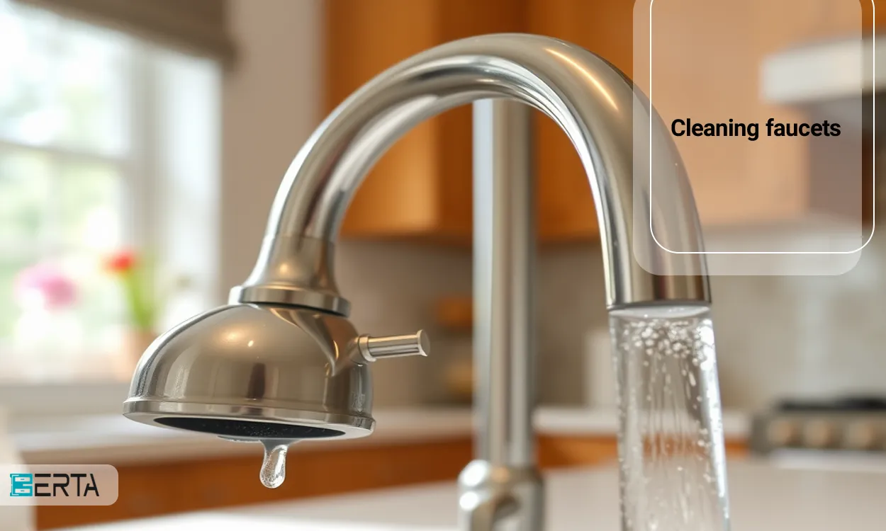 Basic methods for cleaning sedimented faucets