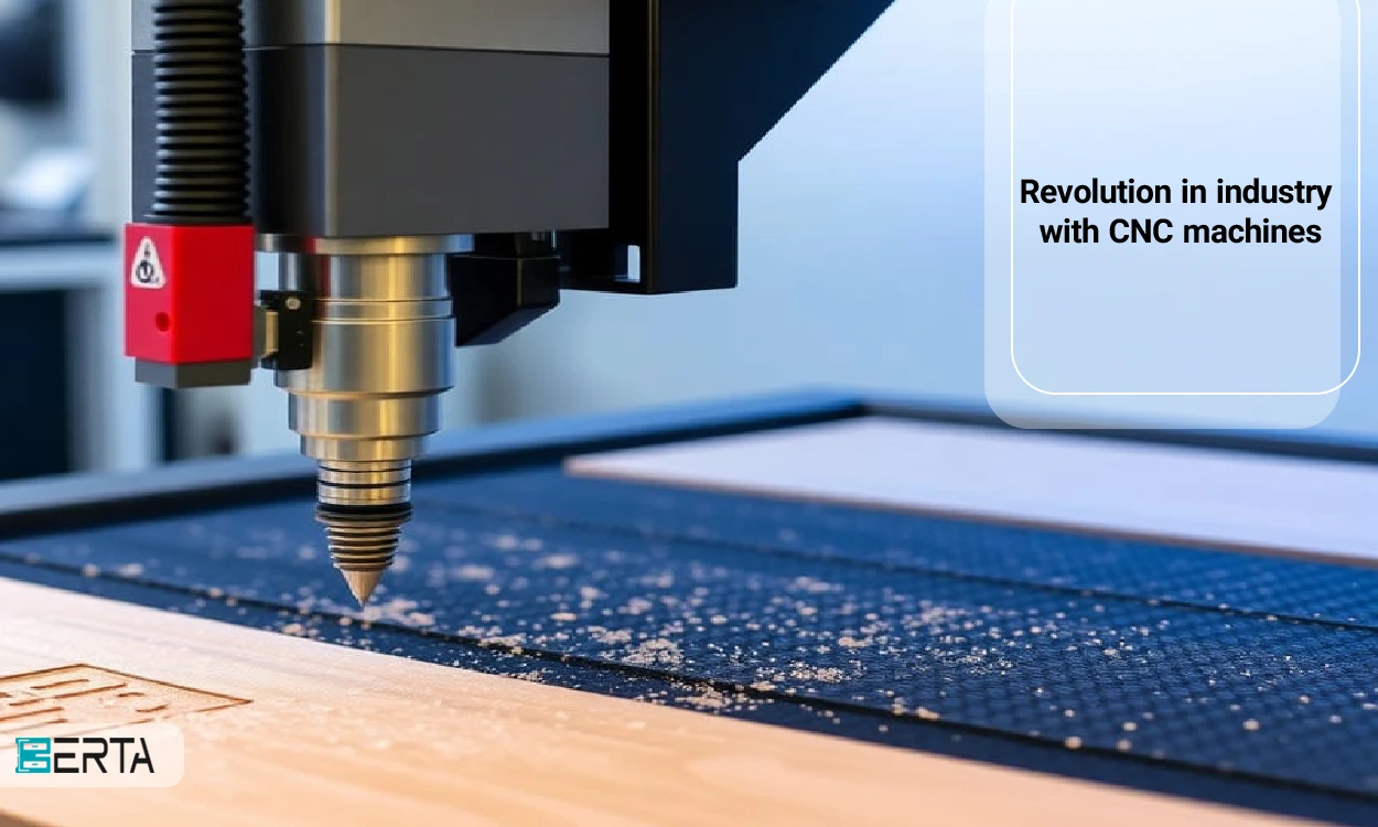 Revolution in industry with CNC machines