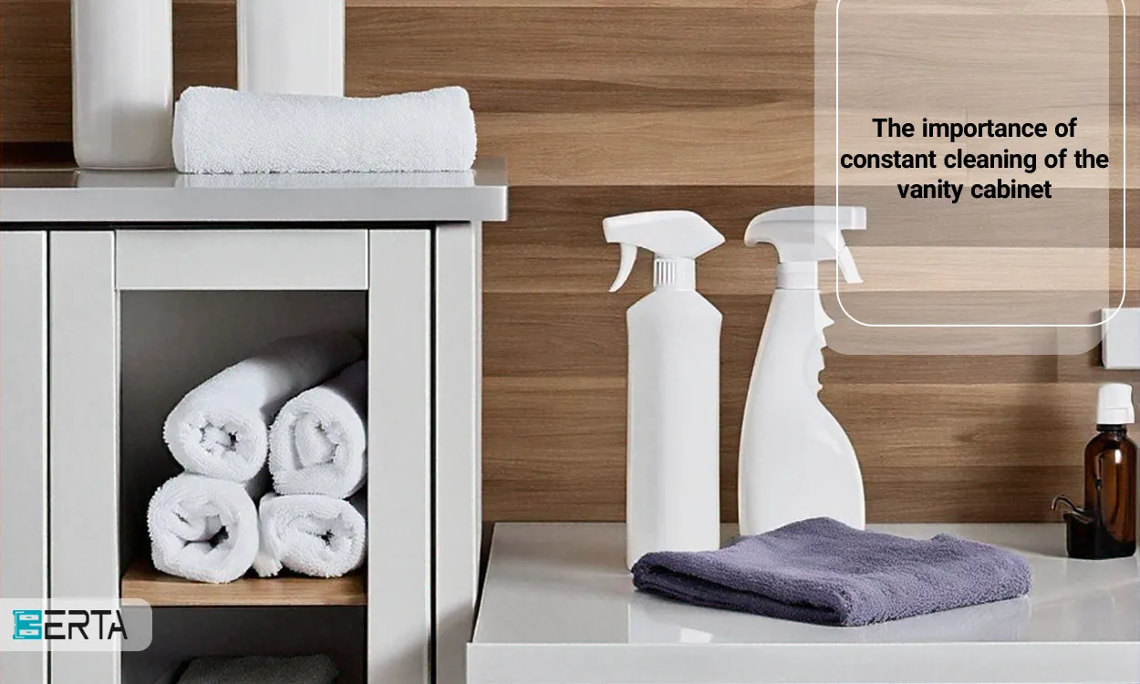 Effective tips and tricks for cleaning the vanity cabinet